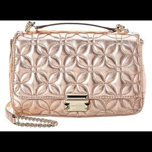 Michael Kors RoseGold Pink Chain Shoulder Bag